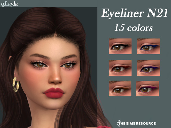 The Sims Resource - Eyeliner N21