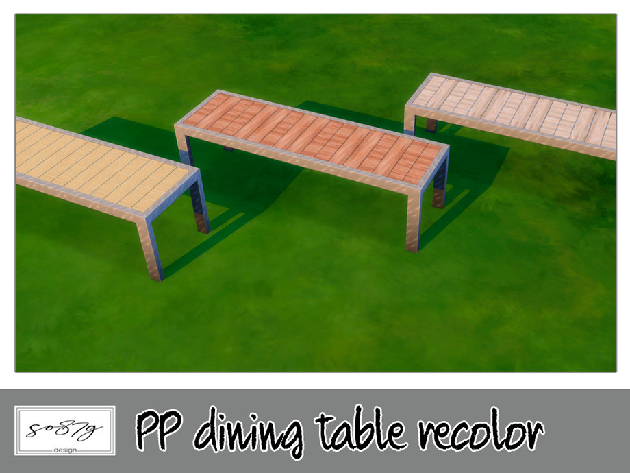 The Sims Resource | PP dining table