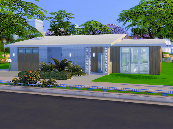 Sims 4 — PUR Starter by ImAliyahTeapot — Here's a starter home for your sims. I built this in Newcrest, on the 30x30 lot.
