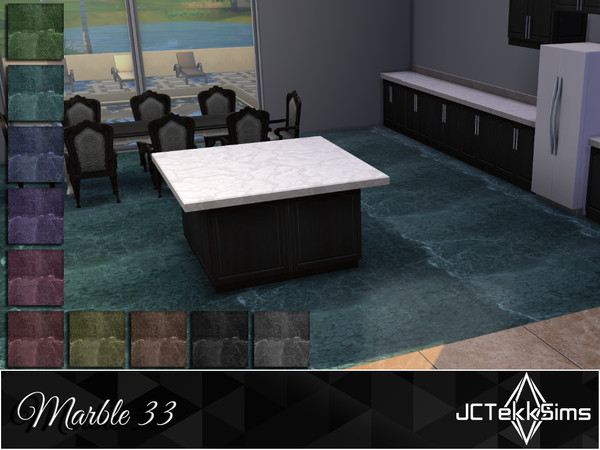 Sims 4 — Marble 33 by JCTekkSims — Created by JCTekkSims