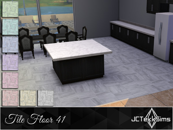 Sims 4 — Tile Floor 41 by JCTekkSims — Created by JCTekkSims