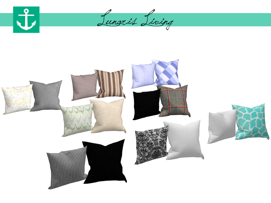 The Sims Resource Lunaris Living Sofa Cushions