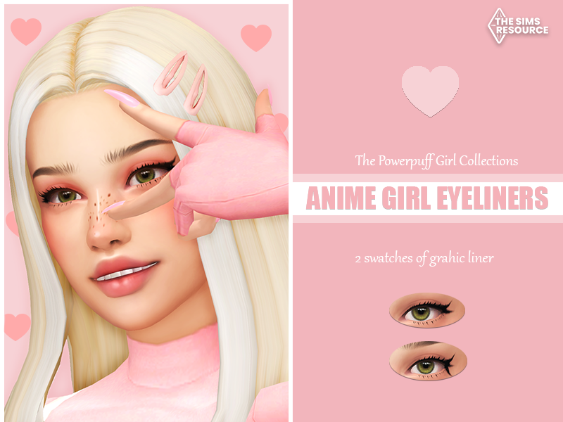 Patreon Anime Girl Eyeliners