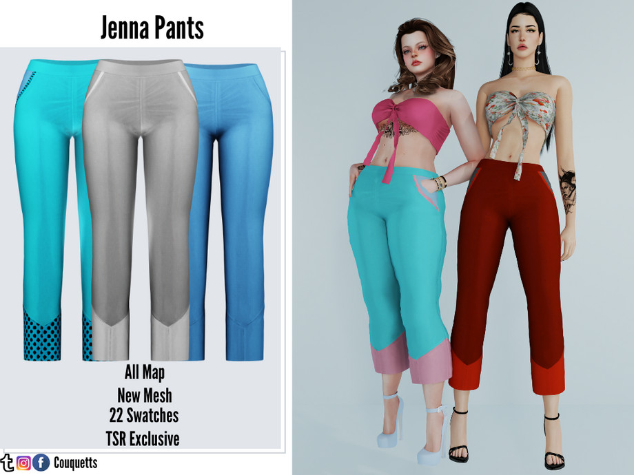 The Sims Resource - Jenna Pants