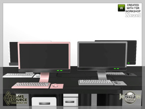 Sims 4 — xezel office PC by jomsims — xezel office PC