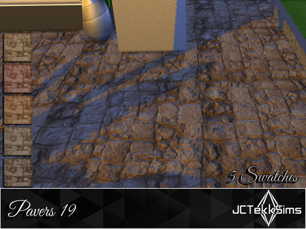 Sims 4 — Pavers 19 by JCTekkSims — Created by JCTekkSims