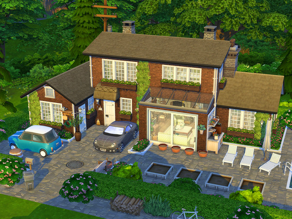 The Sims Resource - Hampshire Cottage - no CC