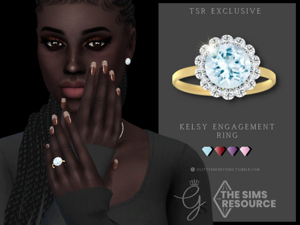 The Sims Resource - Kelsy Engagement Ring