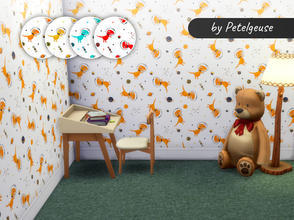 Sims 4 — Baby Wallpaper 06 by Petelgeuse — You can easily find my CC files in the game! Enter in the search box
