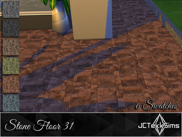 Sims 4 — Stone Floor 31 by JCTekkSims — Created by JCTekkSims