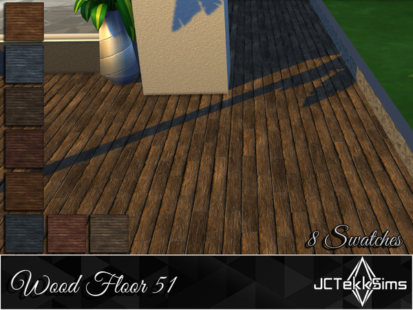 Sims 4 — Wood Floor 51 by JCTekkSims — Created by JCTekkSims