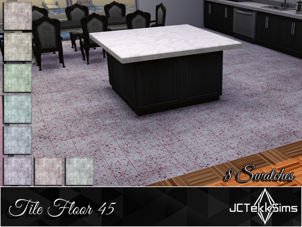 Sims 4 — Tile Floor 45 by JCTekkSims — Created by JCTekkSims