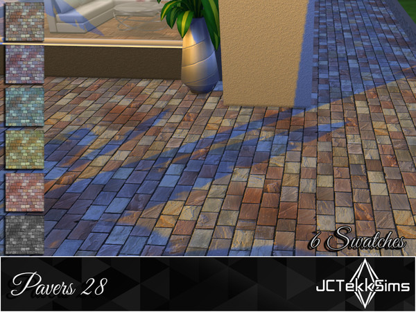 Sims 4 — Pavers 28 by JCTekkSims — Created by JCTekkSims