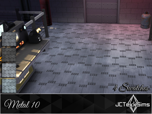 Sims 4 — Metal 10 by JCTekkSims — Created by JCTekkSims