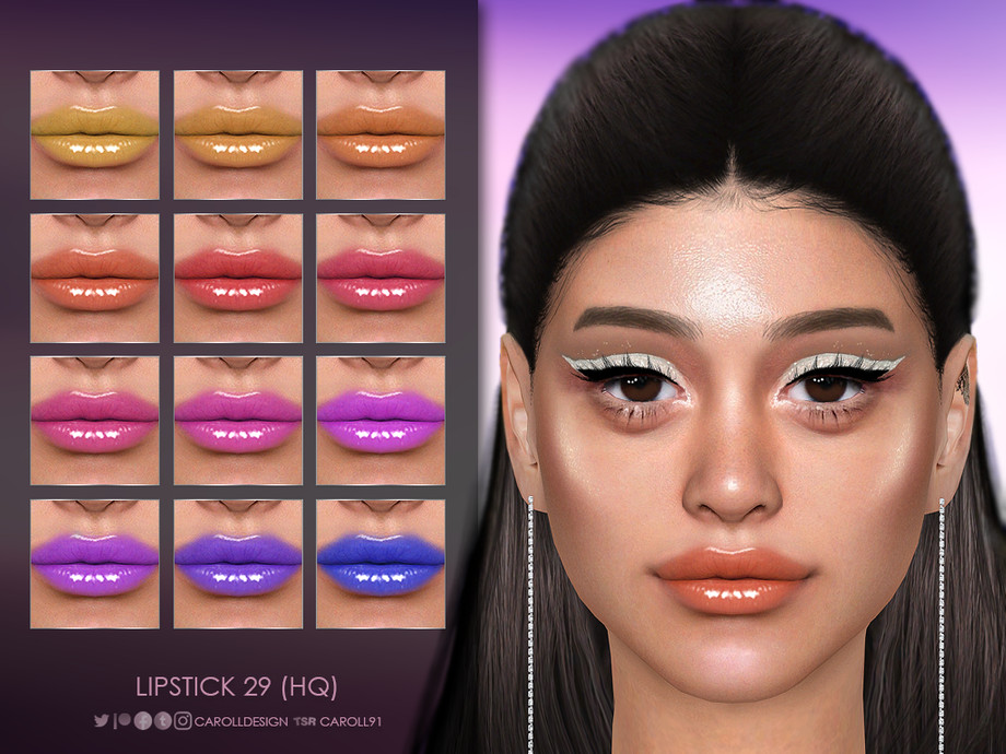 The Sims Resource - Lipstick 29 (HQ)
