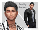 Sims 4 — Scotty Lorenz by Ladi_RaRa2 — This is Scotty. He's your go-to guy for fashion advice. He owns far too many shoes