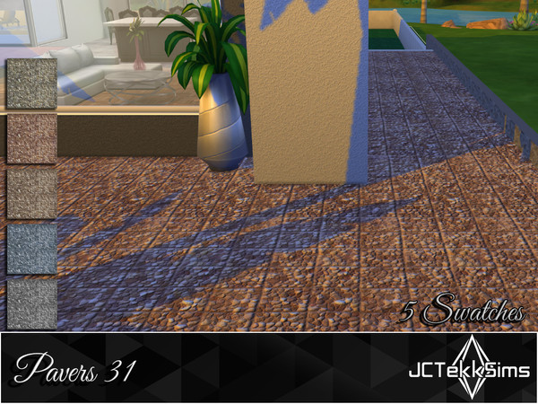Sims 4 — Pavers 31 by JCTekkSims — Created by JCTekkSims