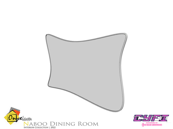 Sims 4 — CYFI - Naboo Mirror by Onyxium — Onyxium@TSR Design Workshop Dining Room Collection | Belong To The 2022 Year
