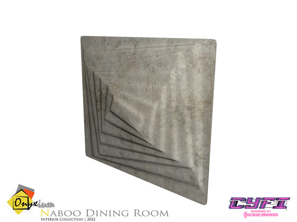 Sims 4 — CYFI - Naboo Contemporary Wall Decor by Onyxium — Onyxium@TSR Design Workshop Dining Room Collection | Belong To