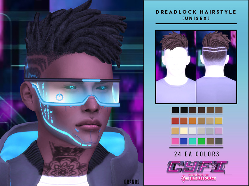 OranosTR's CYFI - Dreadlock Hairstyle (Unisex)