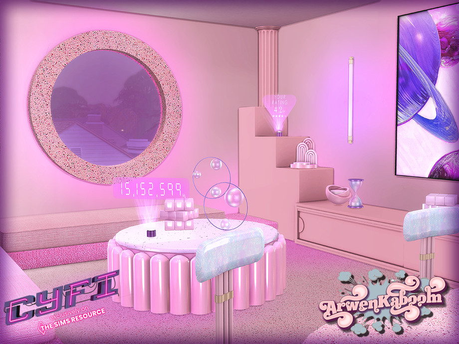 The Sims Resource - Pink Mirror