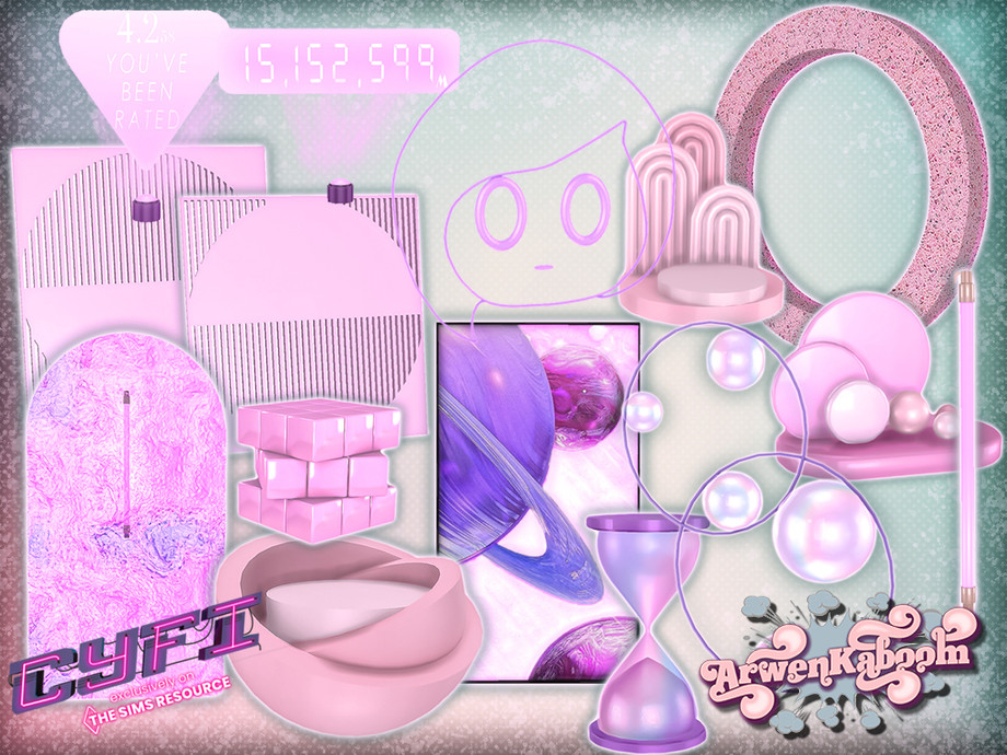 The Sims Resource - Pink Mirror II