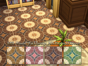Sims 4 — MB-NeatHallway_NaturalStone by matomibotaki — MB-NeatHallway_NaturalStone tile floor for indoors and outdoor