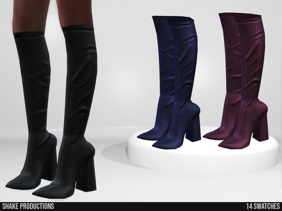 The Sims Resource - 885 - High Heel Boots