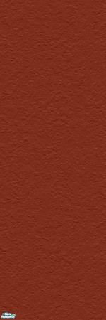 Sims 2 — Just Color Series Three - Russet stucco wall by froilan — Just color and nothing more. Caramel apples on a fall