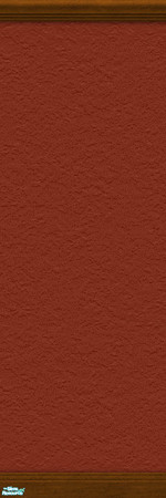 Sims 2 — Just Color Series Three - Russet wall with molding by froilan — Just color and nothing more. Caramel apples on a