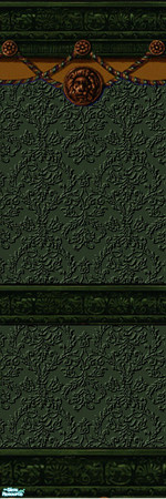 Sims 2 — Green Forever Light Wall 3 by simwoman77 — Part of the Green Forever Set of Walls and Floors. Created by