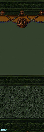 Sims 2 — Green Forever Light Wall 2 by simwoman77 — Part of the Green Forever Set of Walls and Floors. Created by