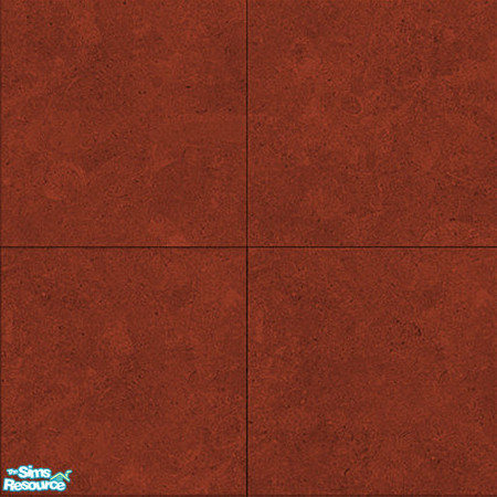 Sims 2 — Just Color Series Three - Russet marble floor by froilan — Just color and nothing more. Caramel apples on a fall
