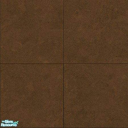 Sims 2 — Just Color Series Three - Walnut marble floor by froilan — Just color and nothing more. Caramel apples on a fall
