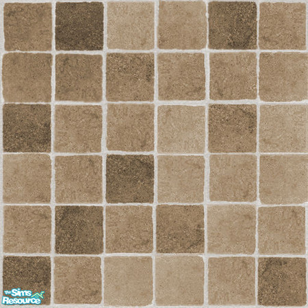 Sims 2 — Just Color Series Three - Khaki small tile floor by froilan — Just color and nothing more. Caramel apples on a