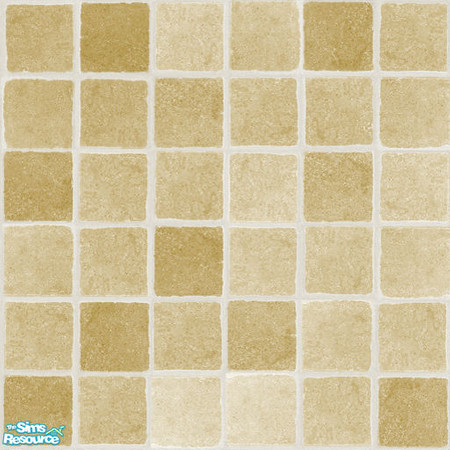 Sims 2 — Just Color Series Three - Wheat small tile floor by froilan — Just color and nothing more. Caramel apples on a