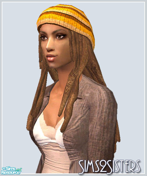 The Sims Resource | S2S Rasta Style hair - #382658 Recolor