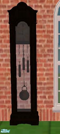 Sims 2 — black clock by apemassie — :)