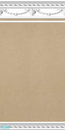 Sims 2 — jsf2RSRMottledBrown by jsf — In a rope swagged and revised for a whiter look molding, a soft, neutral, brown