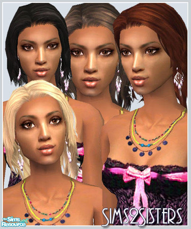 Sims 2 — S2S Jeanette Biedermann hair by sims2sisters — Jeanette Biedermann hair retexture. Mesh is included in zip file.