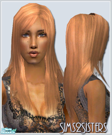 Sims 2 — S2S Seomi hair  - Individual Item by TSR Archive — Seomi hairmesh retexture