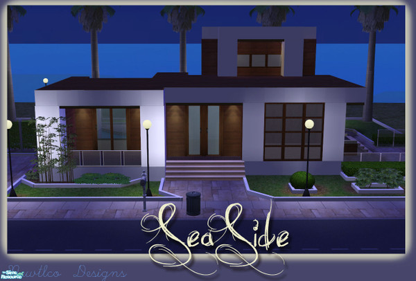 Sims 2 — MicroFlat - SeaSide by Newtlco — Last part of MicroFlat Set.Available for a couple.Designed carefully for