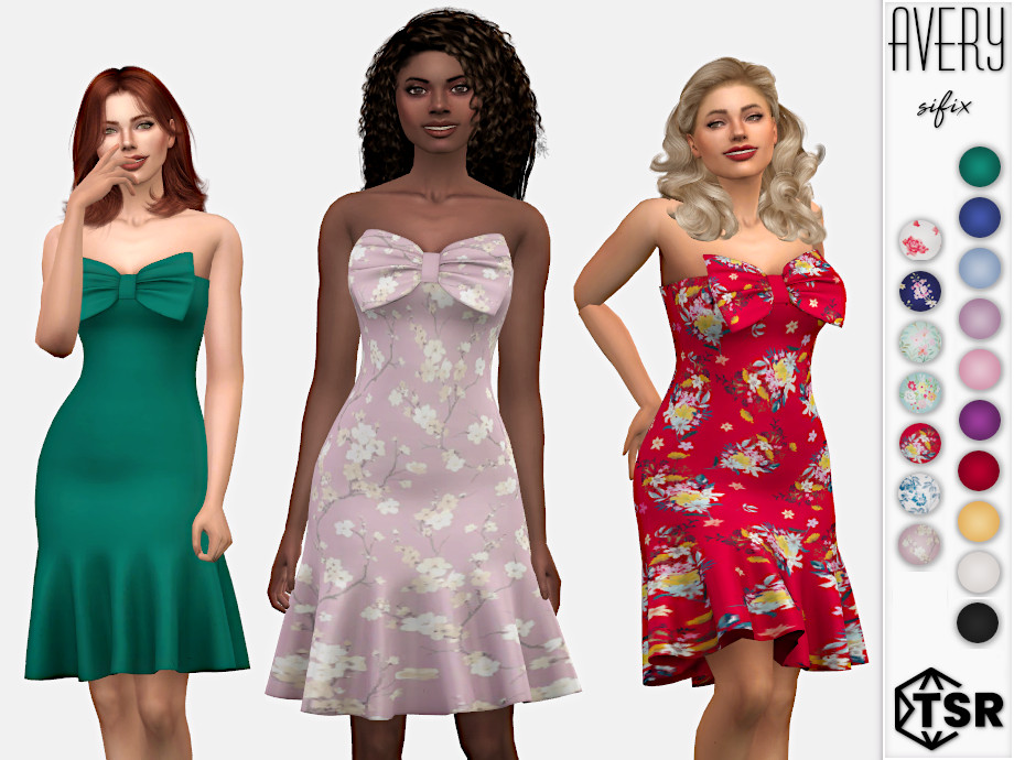 The Sims Resource - Avery Dress