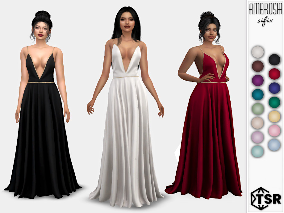 The Sims Resource - Ambrosia Dress