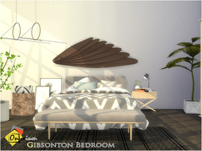 Sims 4 — Gibsonton Bedroom by Onyxium — Onyxium@TSR Design Workshop Bedroom Collection | Belong To The 2022 Year
