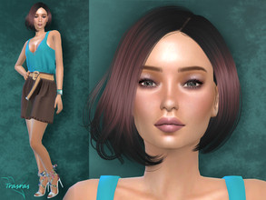 Sims 4 — Marie Meunier by caro542 — Hello, I am Marie, eternal romantic... Go to Required tab to upload necessary CC, if