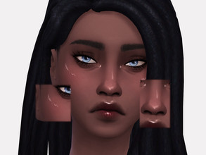 Sims 4 — Mayweather Highlighter by Sagittariah — base game compatible 3 swatch properly tagged enabled for all occults