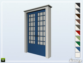 Sims 4 — Luton Door Privat 2x1 by Mutske — Part of the constructionset Luton. Made by Mutske@TSR.