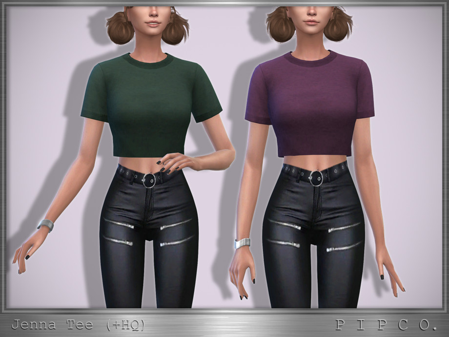 Mod The Sims - Plain Moschino Sweatshirt - 10 swatches