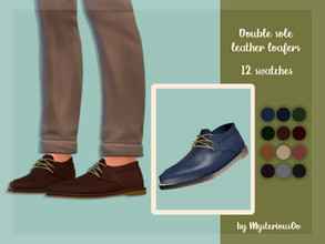 The Sims Resource - Shoes Male